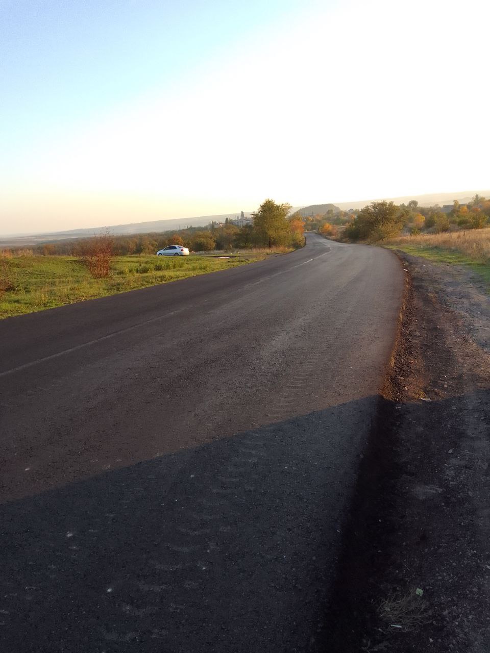 Отремонтированная дорога
